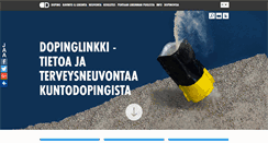 Desktop Screenshot of dopinglinkki.fi